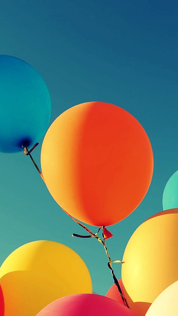 balloons, Mobile decor, Playful colors, On-the-go fun HD phone wallpaper
