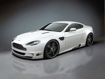 Aston Martin, Cars, Reflection, Side View, Style, 2008, V8, Vantage HD wallpaper