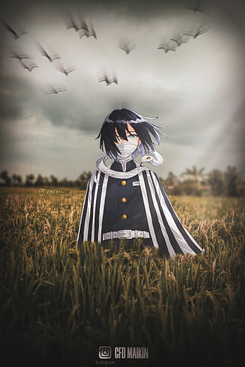 Obanai, zedge, tiktok, hashira, animes, anime HD phone wallpaper