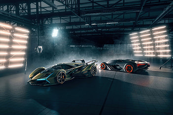 Lamborghini Vision GT And Terzo Millennio, lamborghini-terzo-millennio, lamborghini-vision-gran-turismo, cars, 2020-cars, behance HD wallpaper