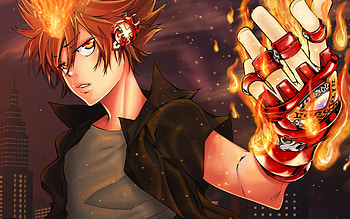 Katekyo Hitman Reborn , Fiery will, Minitokyo HD wallpaper
