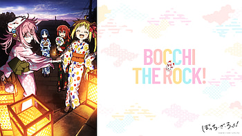 Bocchi the Rock! Featuring Ikuyo, Nijika, Ryou & Hitori in Summer Kimono, Ikuyo Kita, Nijika Ijichi, Ryou Yamada, Hitori Gotou, Anime, Bocchi the Rock! HD wallpaper