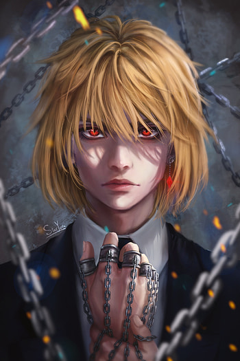 Kurapika, Star yoru, Soulmate connection, Anime character HD phone wallpaper