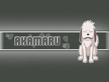 Akamaru, tv show, anime HD wallpaper