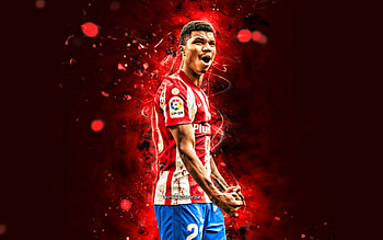 Reinildo Mandava, soccer, mozambique, mozambican, atletico, laliga, atleti, football, sport HD wallpaper