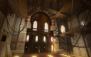 Gate for The God Father, prince of persia the two thrones, art, palace, gate, historical, god father, environment, artwork, pop, prince of persia, adventure, 2005, video game, concept art HD wallpaper
