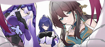 Honkai: Star Rail – Ruan Mei, Acheron & Black Swan Spotlight, Ruan Mei, Acheron (Honkai: Star Rail), Black Swan (Honkai Star Rail), Honkai: Star Rail HD wallpaper
