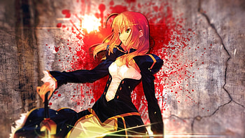 Anime - Fate/Stay Night Saber (Fate Series) HD wallpaper