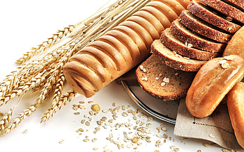 Bread close-up, Textured crust, Golden brown, Mouth-watering treat HD wallpaper