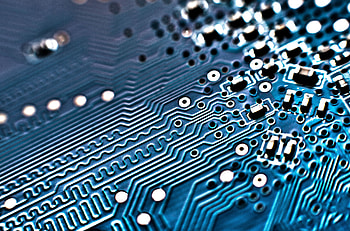 Circuit, motherboard, texture, close up HD wallpaper