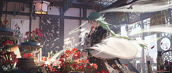 Baizhu’s Tranquil Sanctuary – Genshin Impact, Baizhu (Genshin Impact), video game, Genshin Impact HD wallpaper
