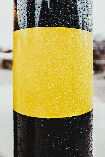 Drops, Macro, Surface, Pillar, Post HD phone wallpaper