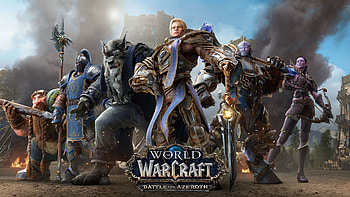 World of Warcraft: Battle for Azeroth, video game, warriors HD wallpaper