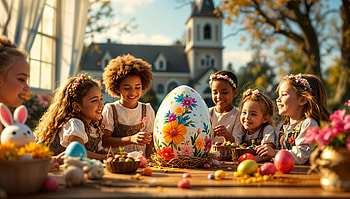 Joyful Easter Moments - A Ultra, Easter, child, celebration HD wallpaper