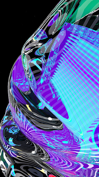 Chiptos X Wires Mobile Android Abstract NFT Background Gloss Glass Electric HD phone wallpaper