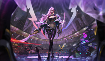 Hot, Katarina, League of Legends, art, 2019 HD wallpaper