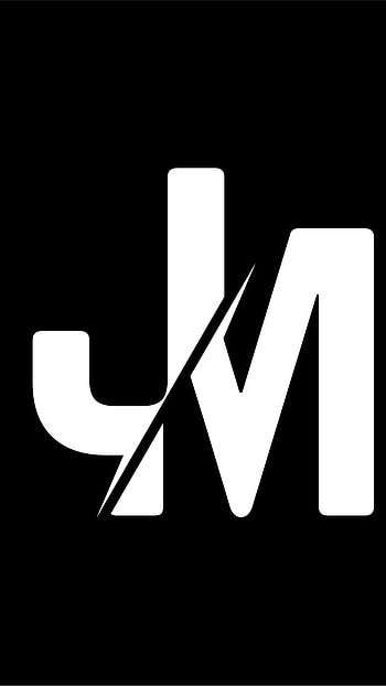 J M, Black And White HD phone wallpaper