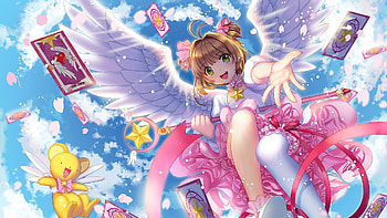 Cardcaptor-Sakura, Sakura, Anime, girl, Cardcaptor HD wallpaper
