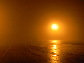 Off to the side., night, side, off, graphy, text, foggy HD wallpaper