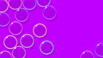 Bubbles, Fun, Ball, Purple HD wallpaper