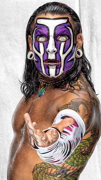 Jeff Hardy, Artistic , Colorful designs, Fan-favorite wrestler HD phone wallpaper
