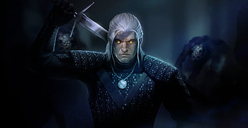 The Witcher Tv Show Art, the-witcher, tv-shows, henry-cavill, artwork, artstation HD wallpaper