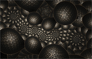 Abstract, Background, Grey, Balls HD wallpaper