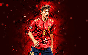 Gavi, soccer, spain, spanish, talent, football, espania HD wallpaper
