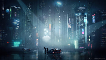 City Edge , scifi, artist, artwork, digital-art, deviantart HD wallpaper