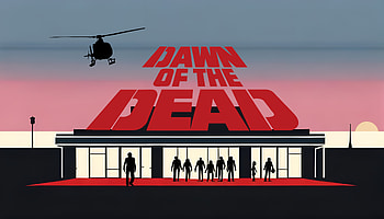Dawn of the Dead, zombie, minimalist, mall, movie, Dawn of the Dead (1978) HD wallpaper
