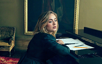 Adele's high-quality portraits, Expressive singer, Captivating personality, Beautiful graphs HD wallpaper