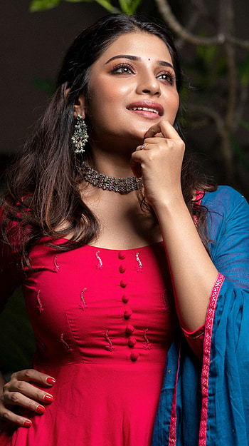 Aathmika, tamil actress HD phone wallpaper