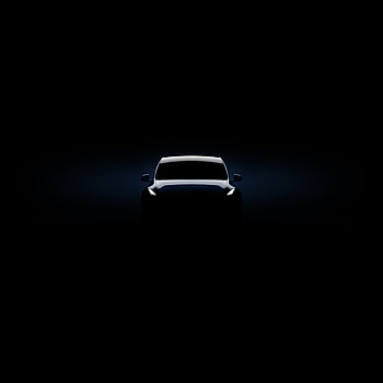 2019 Tesla Model Y, dark, minimal HD phone wallpaper
