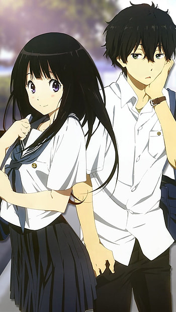 Anime Couple, School Love, Fantasy, Romantic HD phone wallpaper