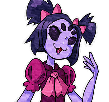 Undertale Muffet//SPEEDPAINT by EmberCL on DeviantArt HD wallpaper