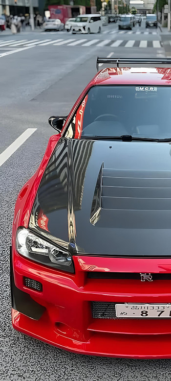 BNR34 SKYLiNE, Nissan HD phone wallpaper