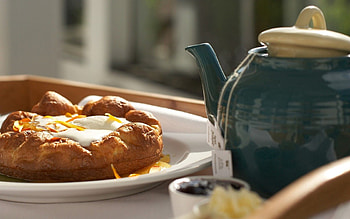 Food, Morning, Teapot, Kettle, Pie, Breakfast HD wallpaper