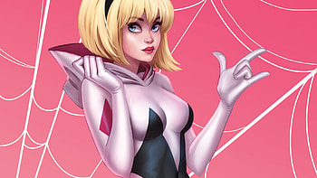Spider Gwen, gwen, gwen-stacy, artwork, artist, digital-art, superheroes, behance HD wallpaper