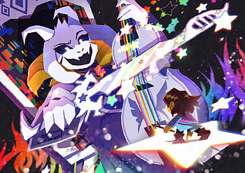 Hopes and Dreams, Frisk (Undertale), Asriel (Undertale), video game, Undertale HD wallpaper
