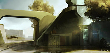 base, furistic, place, solid, enviorment HD wallpaper