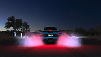 Rear, tail light, race car, Forza Horizon 3 HD wallpaper