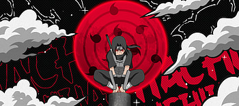 Naruto : Uchiha's Power Unleashed in Stunning Detail HD wallpaper