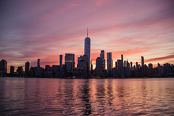 Cities, Water, Architecture, City, Building, Skyscrapers HD wallpaper