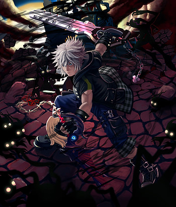 World of Dark and Light, Fan art, KH characters, Character design HD phone wallpaper