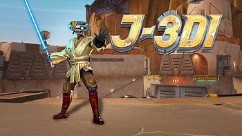 Star Wars: Hunters - J-3DI in Action, video game, Star Wars Hunters HD wallpaper