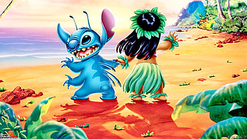 - Stitch & Lilo Pelekai - Walt Disney Characters . HD wallpaper