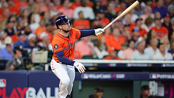 of Alex Bregman - Houston Astros in Action, Sports, baseball, MLB, Houston Astros, Alex Bregman HD wallpaper