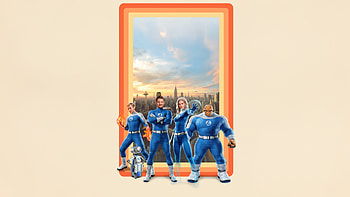 The Fantastic Four First Steps 2025 Team Up, the-fantastic-four-first-steps, the-fantastic-four, movies, 2025-movies, human-torch, mister-fantastic, invisible-woman, fantastic-four, vanessa-kirby, pedro-pascal, ben-grimm, superheroes HD wallpaper