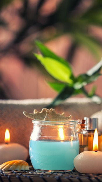 Candles , Spa Aroma, Nature Spa HD phone wallpaper