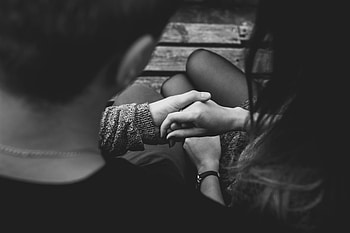 Love, Hands, Bw, Chb, Tenderness, Touching, Touch HD wallpaper